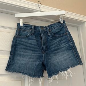 Madewell the perfect Jean short